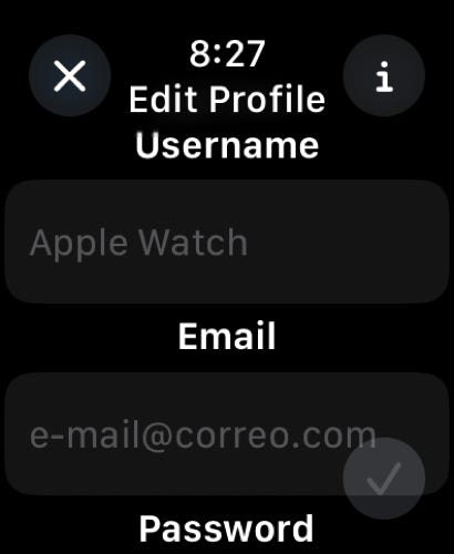 Edit profile and settings &mdash; screen 3